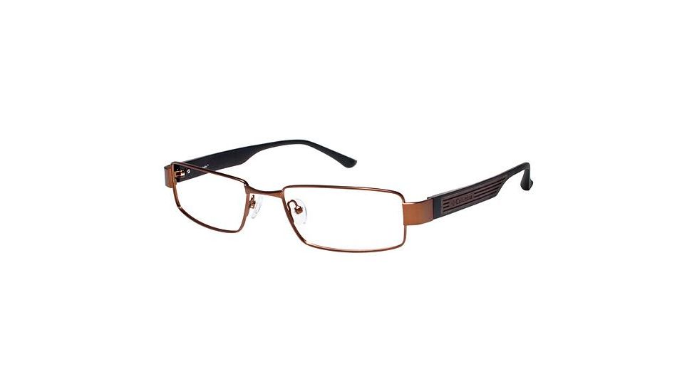 Columbia Sojourn Progressive Prescription Eyeglasses - Frame BROWN/BROWN, Size 54/18mm CBSOJOURN01