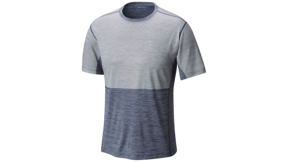 Columbia Solar Chill Short Sleeve Shirt - Mens, Carbon, M 1786351469M