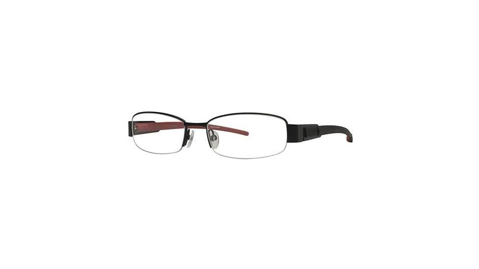 Columbia South Peak Progressive Prescription Eyeglasses - Frame Black/Red, Size 52/17mm CBSOUTHPEAK01