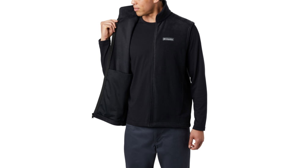 Columbia Steens Mountain Vest, Black, 2XL - Mens, 1639261010-XXL