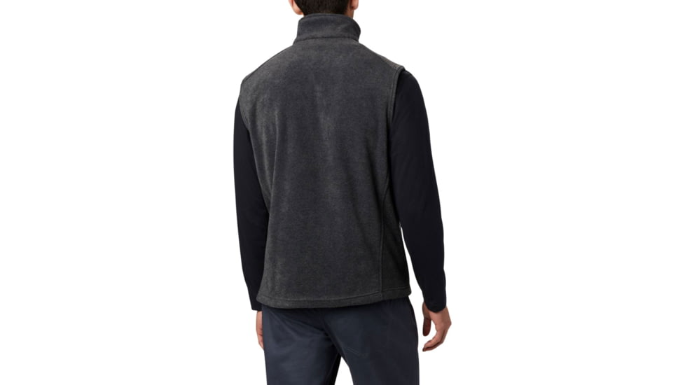 Columbia Steens Mountain Vest, Charcoal Heather, 2XL - Mens, 1639261030-XXL