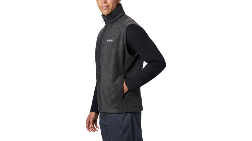 Columbia Steens Mountain Vest - Men's, Charcoal Heather, 2XL, 1639261030ChlHthXXL