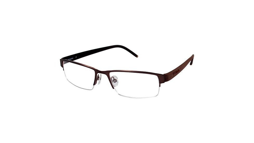 Columbia Steens Mt. Bifocal Prescription Eyeglasses - Frame Light Brown w. Dk. Brown, Size 52/17mm CBSTEENSMT03