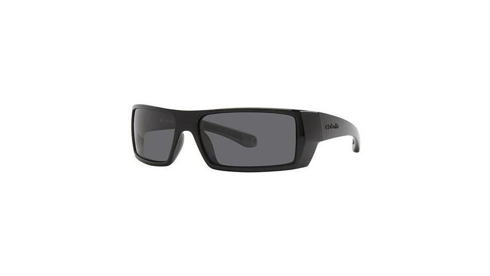 Columbia Stone Mountain Single Vision Prescription Sunglasses CBSTONE01 - Frame Color: Shiny Black