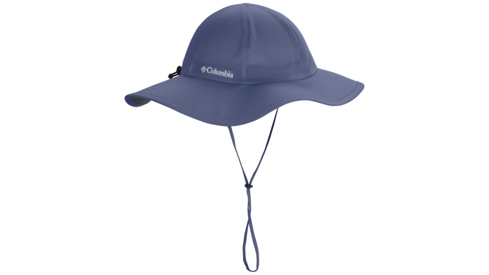 Columbia Sun Goddess Booney Hat - Women's-Bluebell/White-One Size