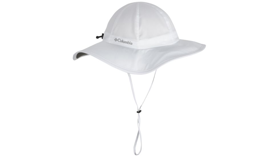 Columbia Sun Goddess Booney Hat - Women's-White/ Grey-One Size