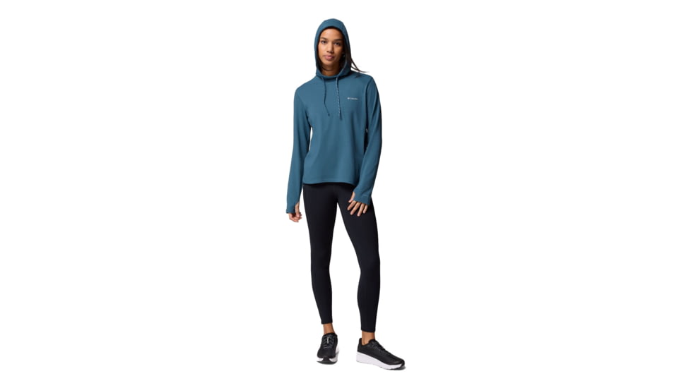Columbia Sun Trek Hoodie II - Womens, Everblue, Small, 2119751429-429-S