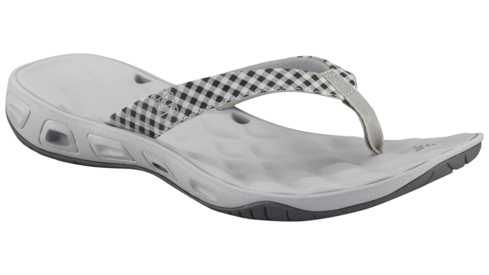 Columbia Suntech Vent Flip PFG Sandal - Women's-Boulder/Grey-Medium-9 US
