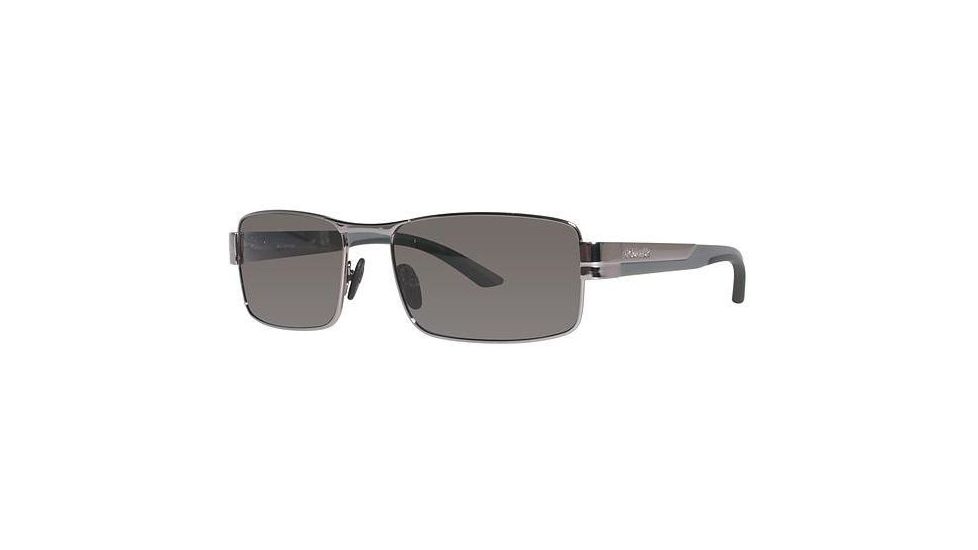 Columbia TALUS Single Vision Prescription Sunglasses CBTALUS03 - Frame Color Shiny Silver Gray