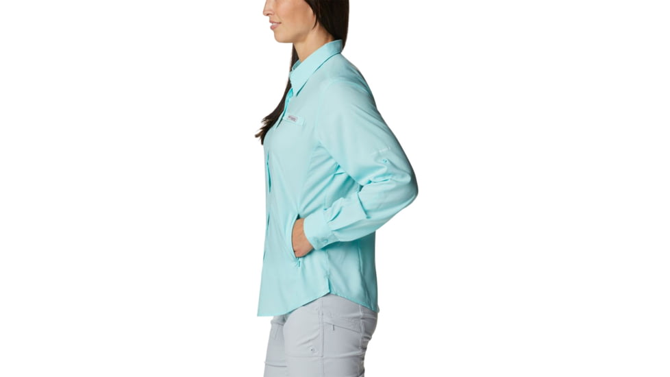 Columbia Tamiami II Long Sleeve Shirt - Women's, Gulf Stream, Small, 1275701448Gulf StreamS