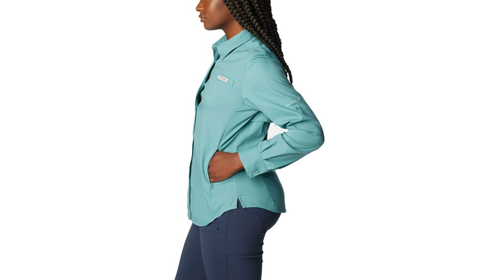 Columbia Tamiami II Long Sleeve Shirt - Women's, Tranquil Teal, Medium, 1275701329Tranquil TealM