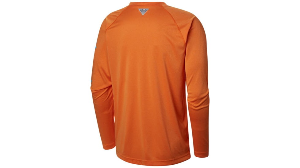 Columbia Terminal Tackle Heather Long Sleeve Shirt - Mens, Solar Heather - Riptide Logo, Large, 1709421823-L