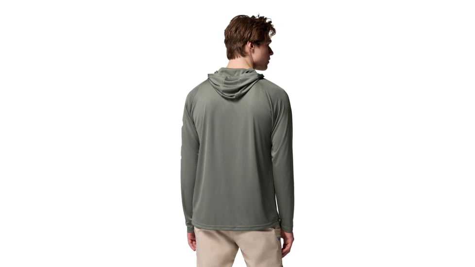Columbia Terminal Tackle Hoodie - Mens, Cypress/Dark Stone Logo, Extra Large, 1536171313-313-XL