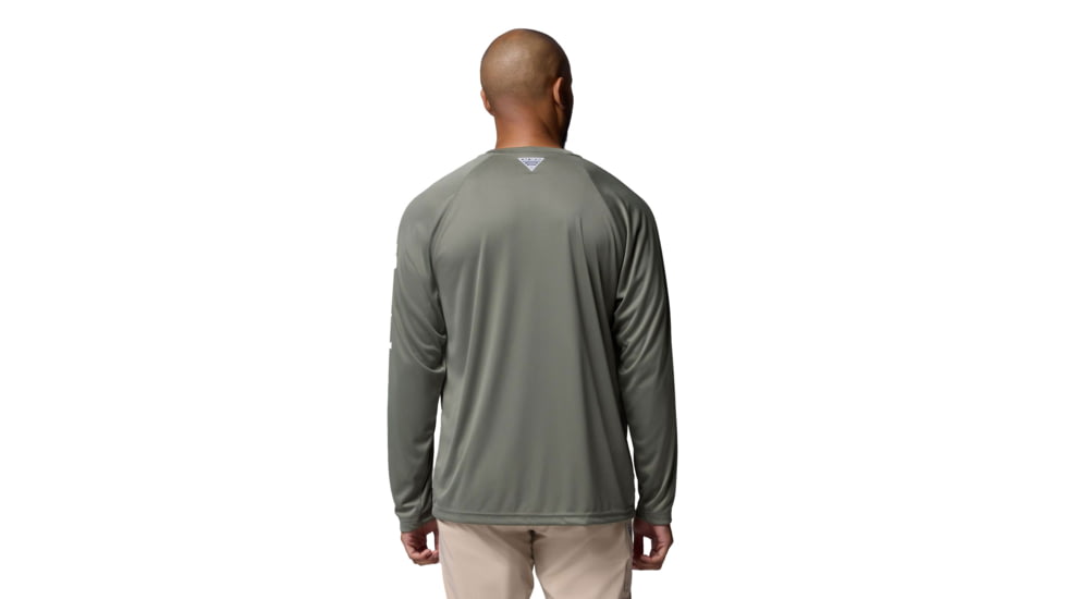 Columbia Terminal Tackle Long Sleeve Shirt - Mens, Cypress/Dark Stone Logo, 2XL, 1388261324-324-XXL