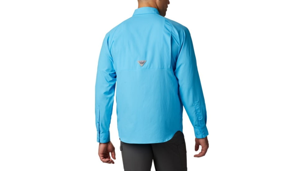 Columbia Terminal Tackle Long Sleeve Woven Shirt - Mens, Riptide, Small, 1831511463-S