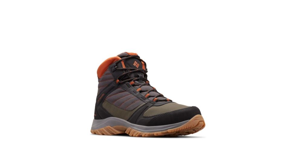 Columbia Terrebonne II Sport Mid Omni-Tech Hiking Boots - Mens, Dark Grey, Dark Adobe, Medium, 8, 1791131089-8