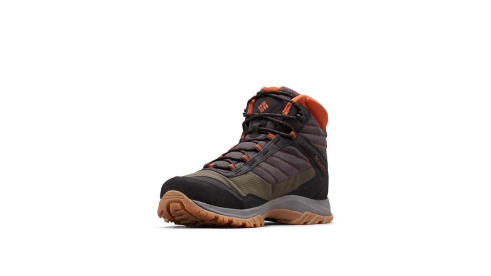 Columbia Terrebonne II Sport Mid Omni-Tech Hiking Boots - Mens, Dark Grey, Dark Adobe, Medium, 8, 1791131089-8
