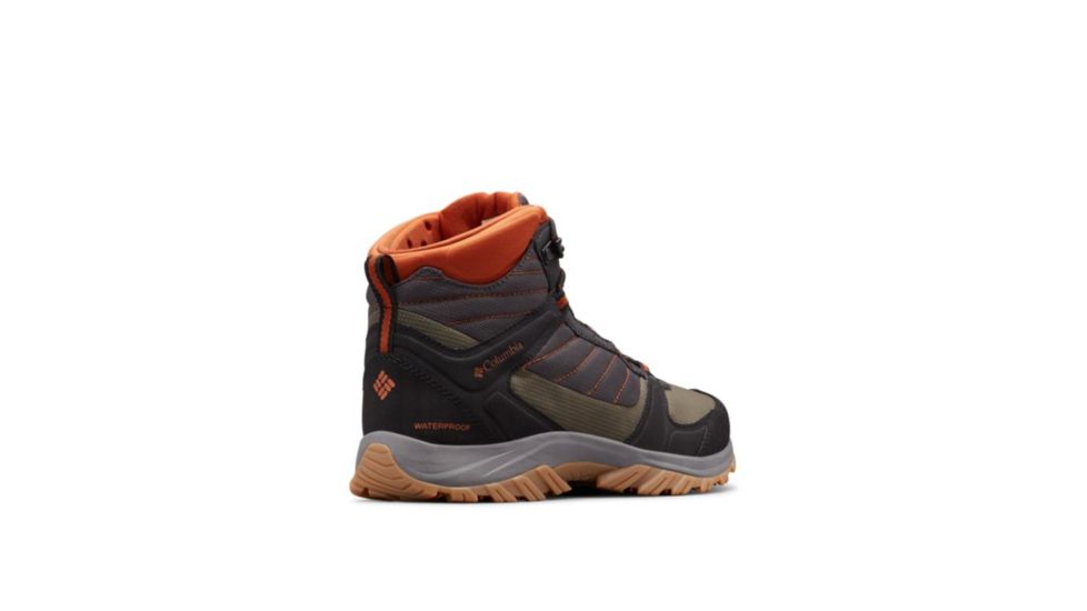 Columbia Terrebonne II Sport Mid Omni-Tech Hiking Boots - Mens, Dark Grey, Dark Adobe, Medium, 8, 1791131089-8