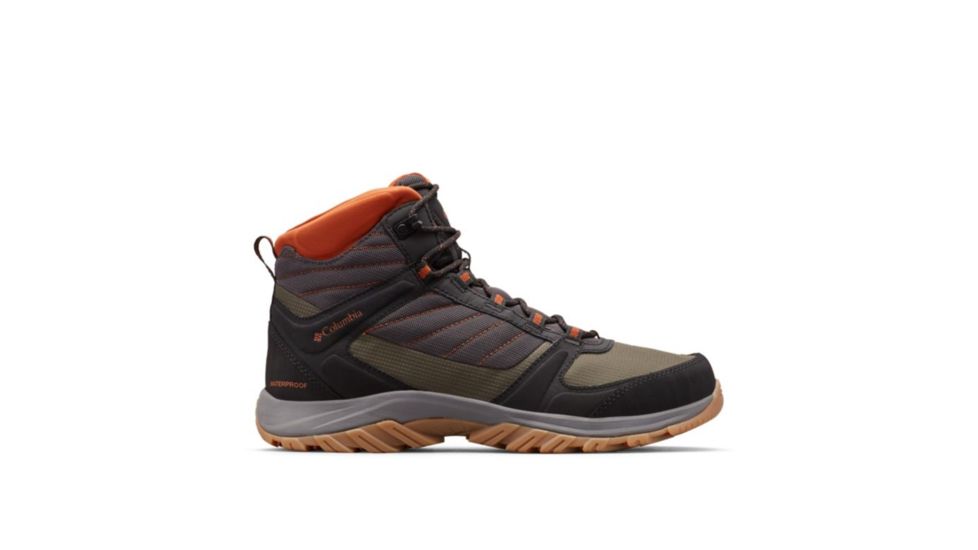 Columbia Terrebonne II Sport Mid Omni-Tech Hiking Boots - Mens, Dark Grey, Dark Adobe, Medium, 8, 1791131089-8