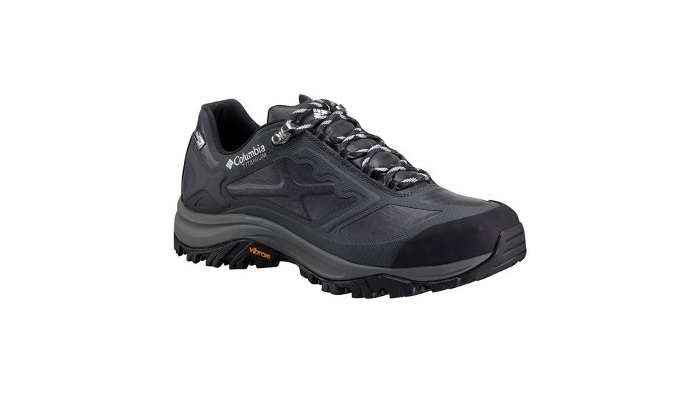 Columbia Terrebonne OutDry Extreme Hiking Shoe - Men's-Black/White-Medium-12