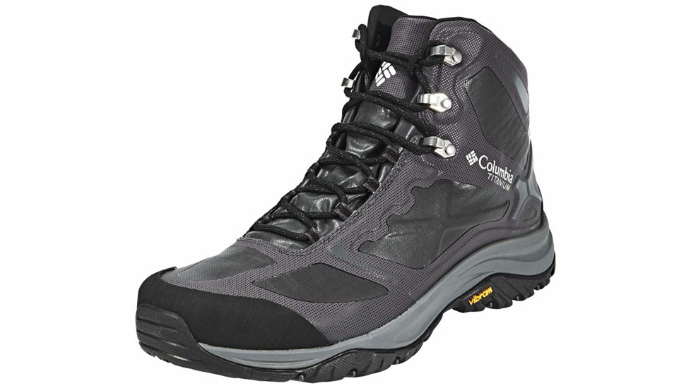 Columbia Terrebonne OutDry Extreme Hiking Shoe - Mens-Black/White-Medium-13