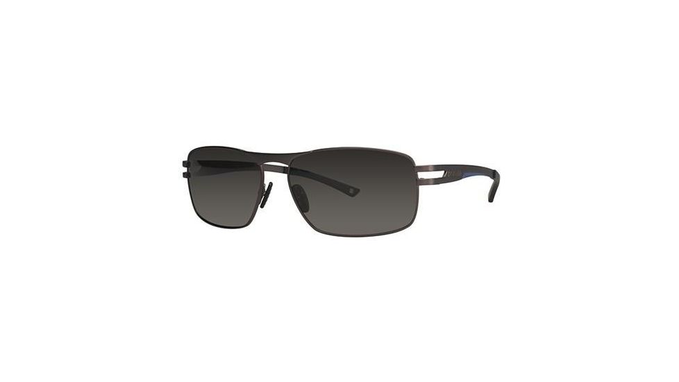 Columbia Thunder Basin Sunglasses - Frame Semi Matte Grout/Oxide Blue, Size 60/15mm CBTHUNDERBASINPZ01