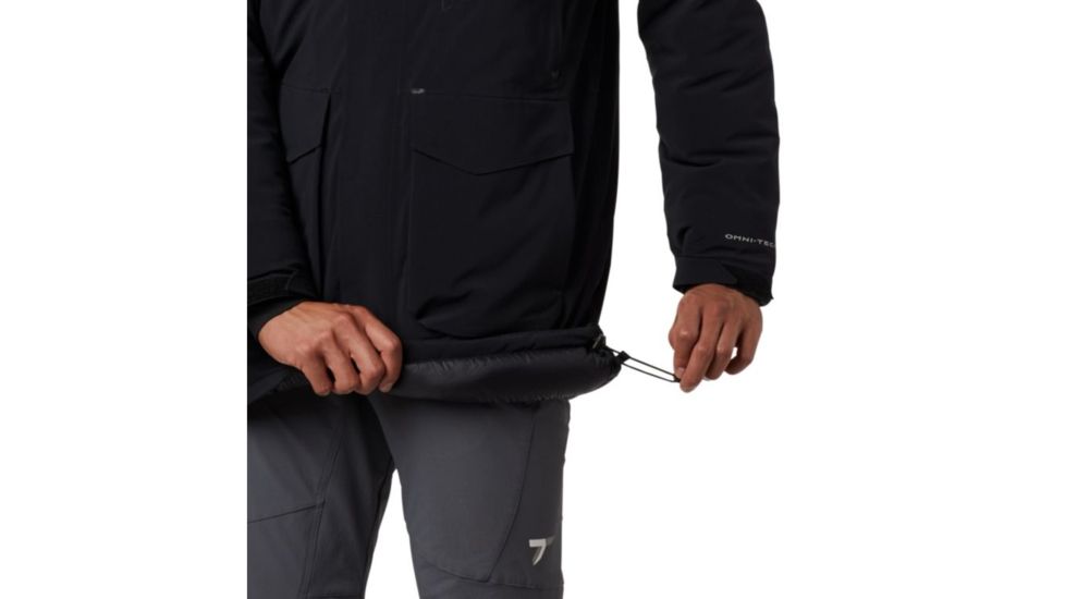 Columbia Titan Pass 780 TurboDown Parka - Mens, Black, Large, 1737301012-L