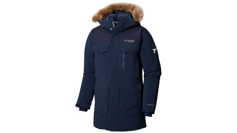 Columbia Titan Pass 780 TurboDown Parka - Mens, Collegiate Navy, XLT, 1737304465-XLT