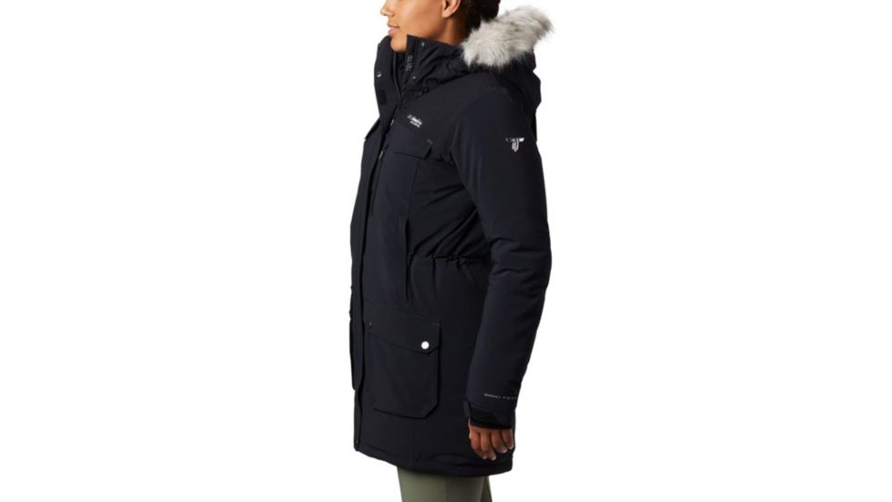 Columbia Titan Pass 780 TurboDown Parka - Womens, Black, Extra Large, 1735591011-XL