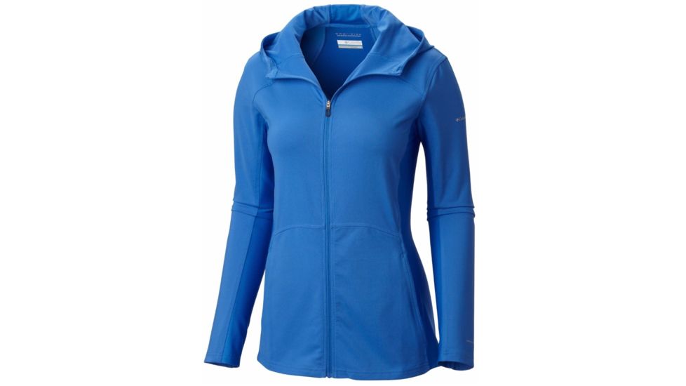 Trail Crush Sporty Hoodie - Womens-Stormy Blue-Small