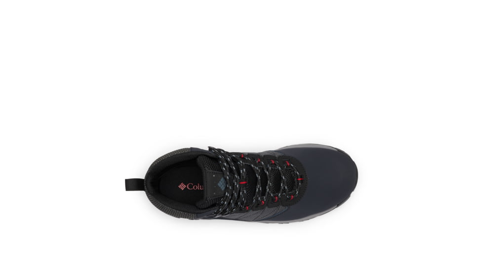 Columbia Transverse Hike Waterproof Shoes - Mens, Black/Mountain Red, 12, 2067401-010-12