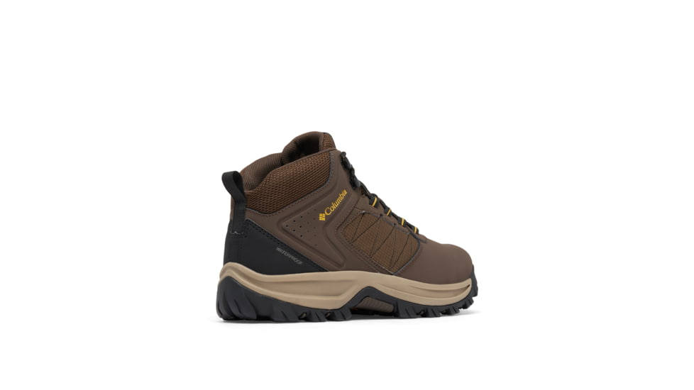 Columbia Transverse Hike Waterproof Shoes - Mens, Cordovan/Golden Yellow, 9.5, 2067401-231-9.5