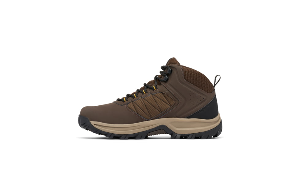 Columbia Transverse Hike Waterproof Shoes - Mens, Cordovan/Golden Yellow, 9.5, 2067401-231-9.5