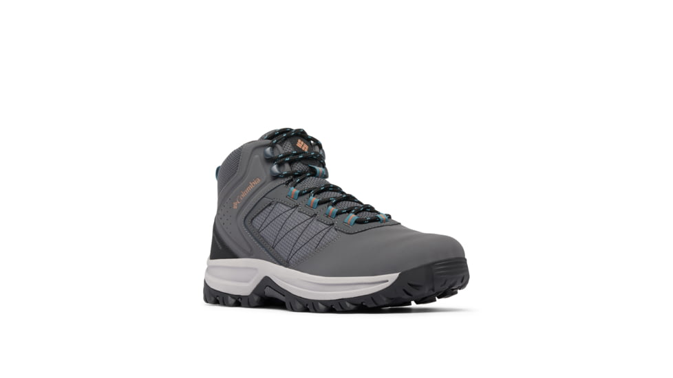 Columbia Transverse Hike Waterproof Shoes - Mens, Dark Grey/Cloudburst, 9.5, 2067401-089-9.5
