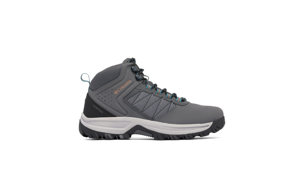 Columbia Transverse Hike Waterproof Shoes - Mens, Dark Grey/Cloudburst, 9.5, 2067401-089-9.5