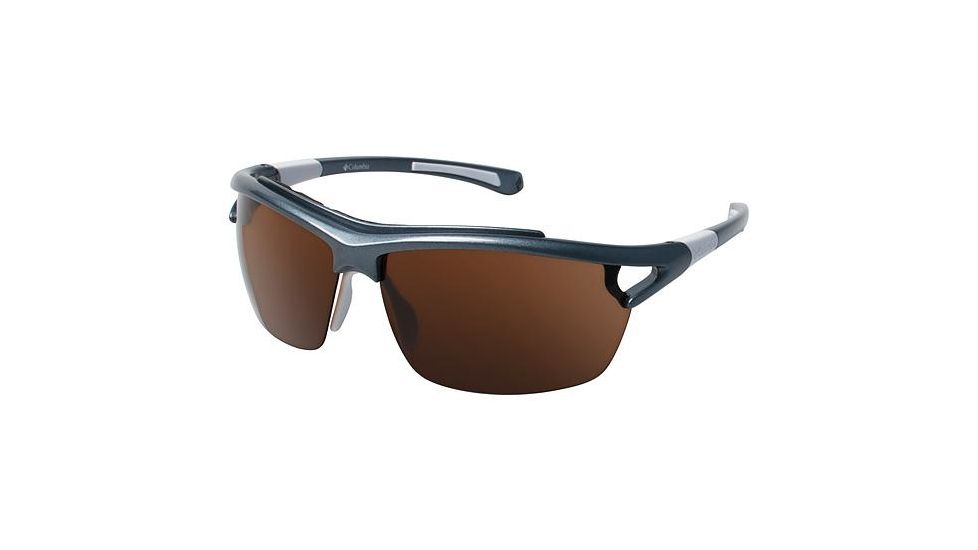 Columbia TRICO PEAK Progressive Prescription Eyeglasses - Frame Metallic Mercury, Size 68/13mm CBTRICOPK03