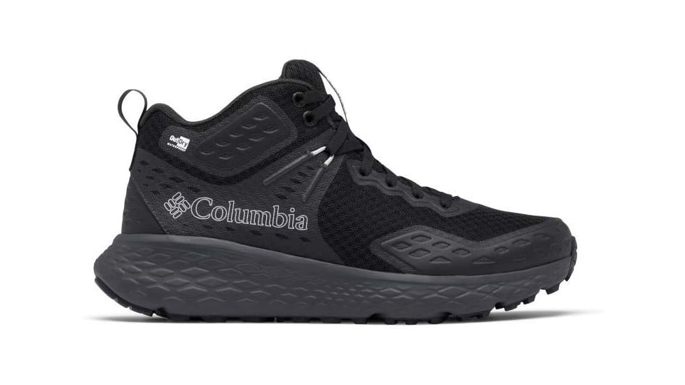 Columbia TRS Outdry Mid Hiking Shoes - Mens, Black/Shark, 9 US, 2103761-010-9