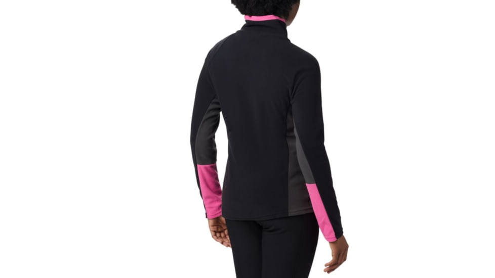 Columbia TTIP Glacial 1/2 Zip, Black, Shark, Extra Small - Womens, 1804991010-XS