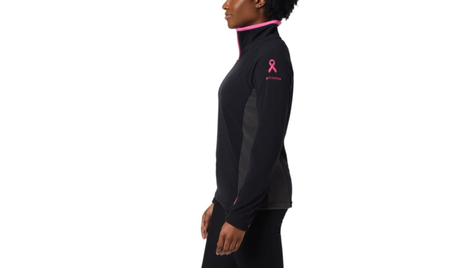 Columbia TTIP Glacial 1/2 Zip, Black, Shark, Extra Small - Womens, 1804991010-XS