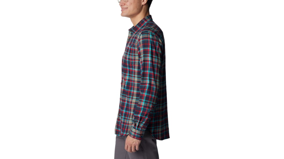 Columbia Vapor Ridge III Long Sleeve Shirt - Men's, Collegiate Navy Bright Bold Plaid, Extra Large, 1552071474CgNvBhBldPldXL