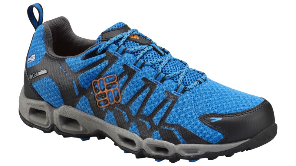 Ventrailia OutDry Hiking Shoe - Mens-Hyper Blue/Heather-Medium-8.5