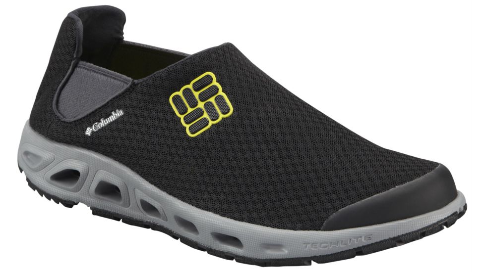 Columbia Ventslip Water Shoe - Men's-Black/Autzen-Medium-7 US