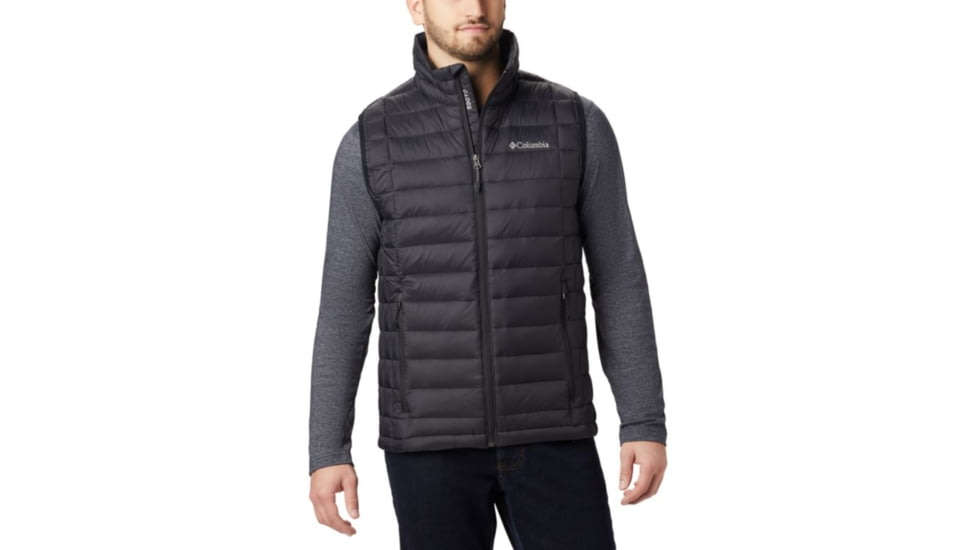 Columbia Voodoo Falls 590 TurboDown Vest, Black, M - Mens, 1698351010-M