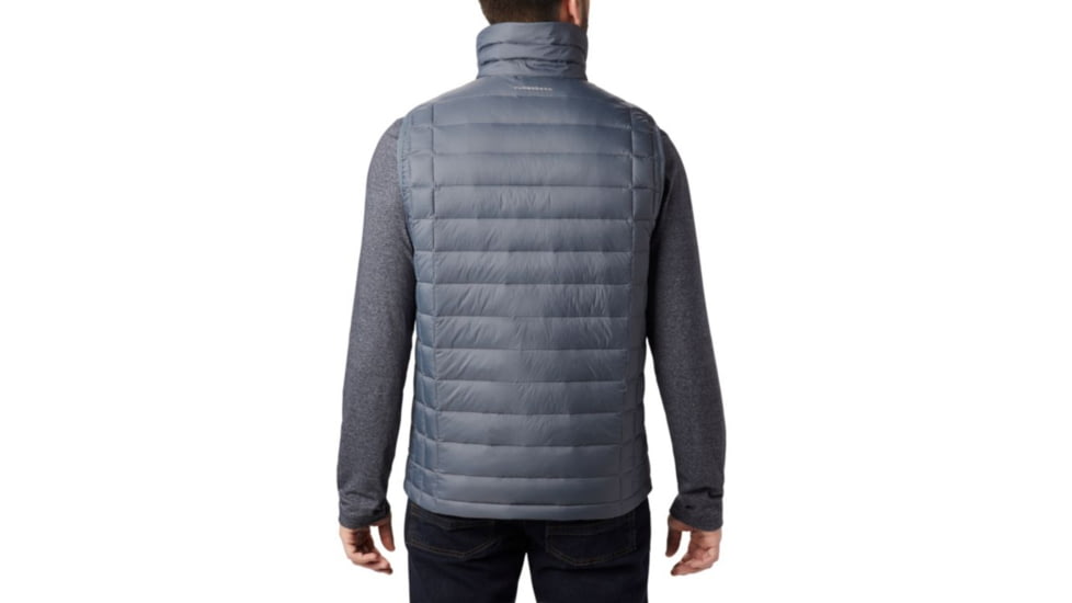 Columbia Voodoo Falls 590 TurboDown Vest, Graphite, 2XL - Mens, 1698351053-XXL
