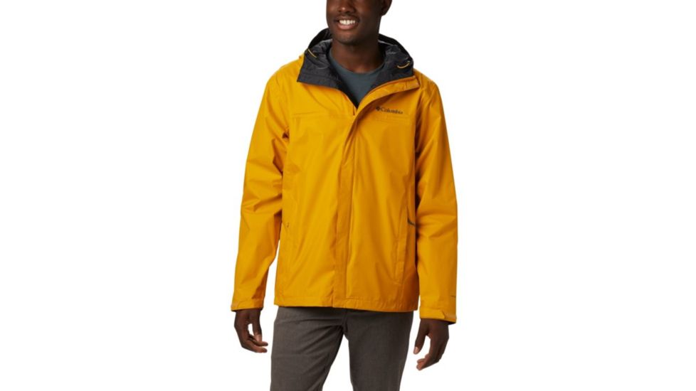 Columbia Watertight II Jacket, Golden Yellow, XL - Mens, 1533891705-XL