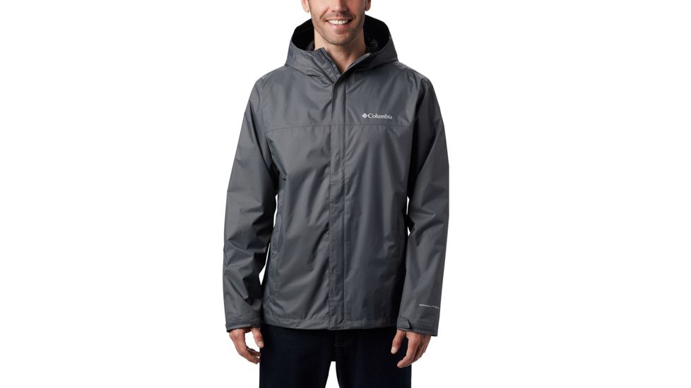 Columbia WaterTight II Jacket - Mens, Graphite, Small, 153389-053-S