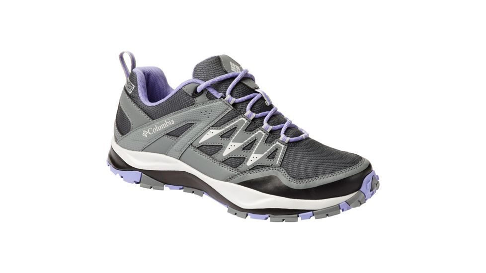 Columbia Wayfinder Outdry Shoes - Womens, Graphite/Fairytale, Medium, 8, 1827081053-8