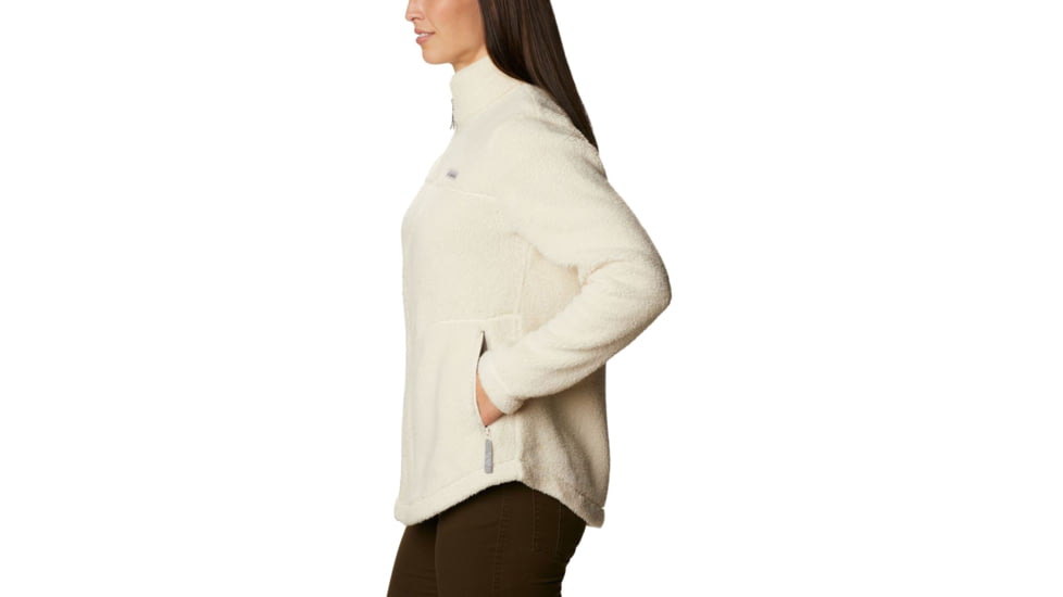 Columbia West Bend Full Zip Fleece Jacket - Womens, Chalk, Extra Small, 1939901191ChalkXS