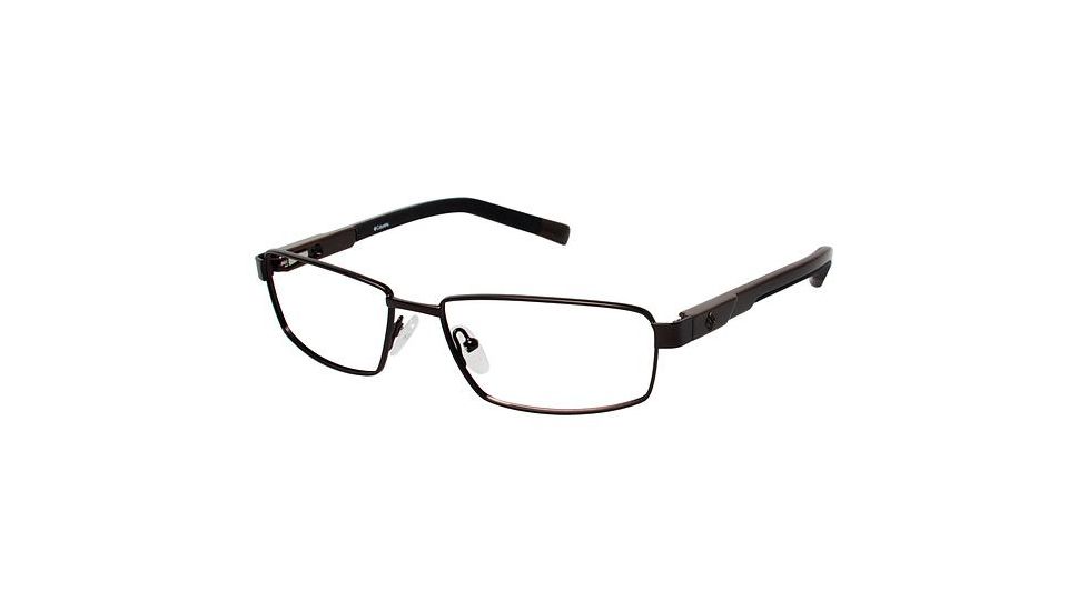 Columbia Weston Peak Eyeglass Frames - Frame Brown, Size 55/16mm CBWESTONPK02