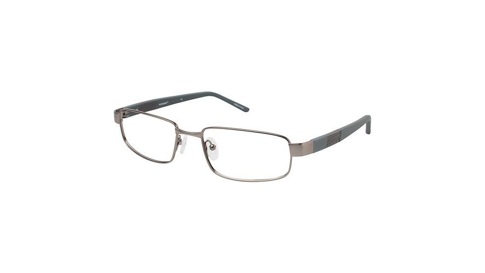 Columbia WHEELER MOUNT Bifocal Prescription Eyeglasses - Frame GUN/GREY, Size 53/18mm CBWHEELERMT02